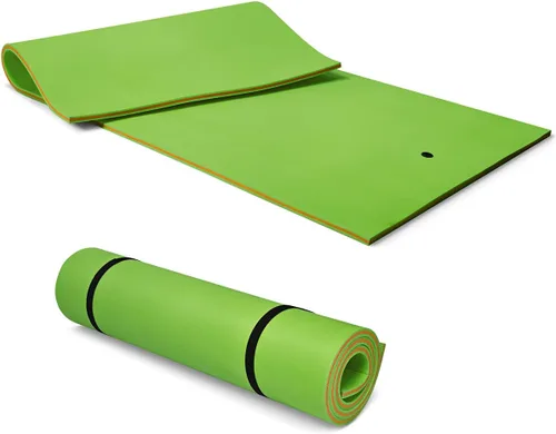 Vista 8 de GYMAX Floating Water Mat Verde