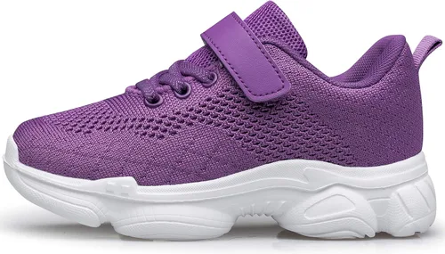 Vista 7 de Zapatos deportivos para niños y niñas, para correr, con correa deportiva, para niños pequeños, niños grandes