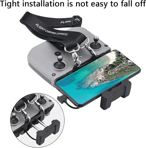 Vista 8 de Cordón para DJI RC 2/RC/RC Pro/RC-N1/N2 Controlador Nylon Correa de hombro para DJI Mini 4 Pro
