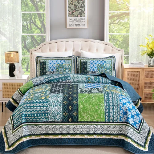 Vista 20 de WONGS BEDDING 01UAC120033K01AB - Edredón de retazos