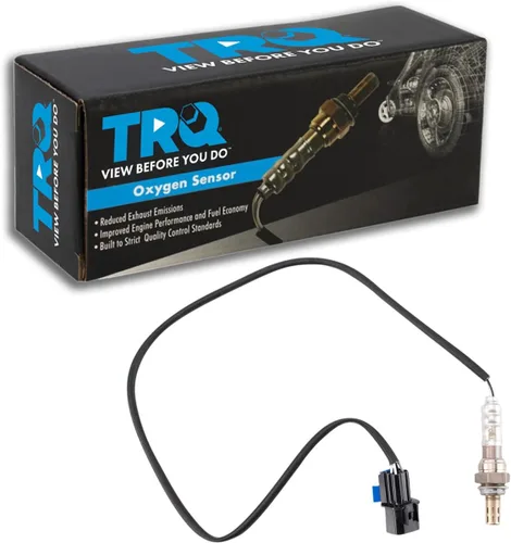 Vista 315 de TRQ Sensor de Oxígeno O2 de 4 Hilos de Banda Estrecha Compatible con VW Atlas 2.0L 2018-21, VW GTI 2.0L 2016-18, Audi A3 Quattro 2.0L 2015-18, VW