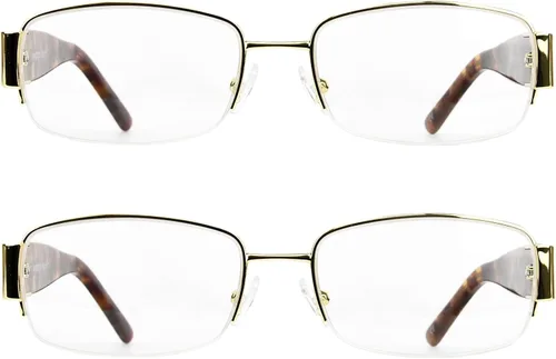 Vista 2 de Verona - Gafas de lectura de moda con bisagra de resorte con cristales para mujeres y hombres