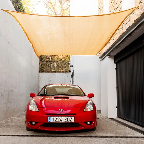Vista 7 de Toldo Vela de Sombra Rectangular Shazail InnovaGoods 2 x 3 m