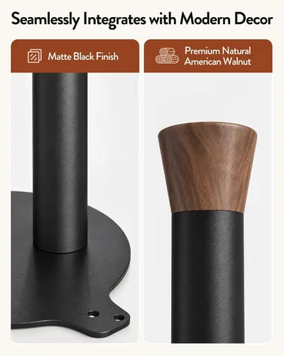 Vista 6 de Orimade Paper Towel Holder Countertop, Black