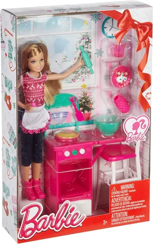 Vista 4 de Mattel Muñecas Barbie Diversión para hornear de hermanas