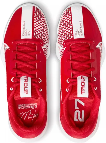 Vista 4 de Nike Force Zoom Trout 7 Pro - Botines de béisbol metálicos para hombre