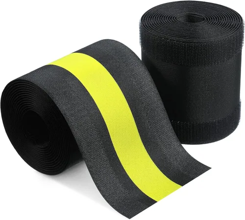 Vista 33 de WILLBOND Cubierta de cable de alfombra, protector de cable de suelo, gestión de protector de cables solo para alfombras de oficina comercial