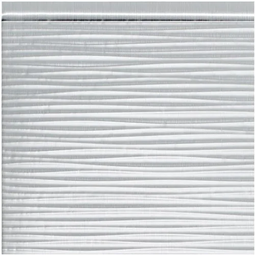 Vista 24 de FASÄDE Ripple - Panel decorativo de vinilo decorativo para salpicaduras de 18 x 24 pulgadas en plata argente (paquete de 5)