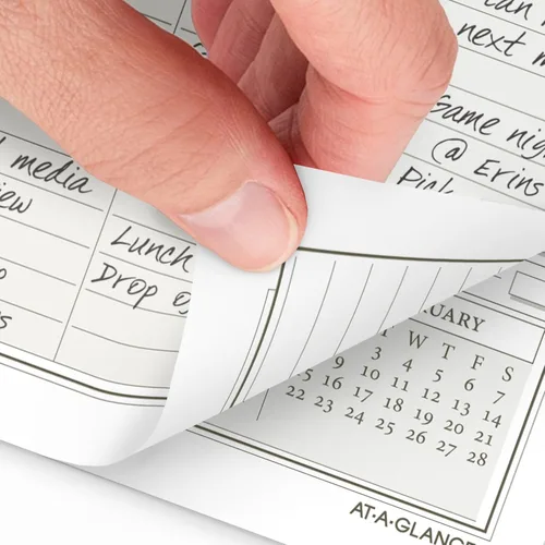 Vista 4 de AT-A-GLANCE Agenda 2026, diaria, 5-1/2 x 8-1/2 pulgadas, tamaño de escritorio 4, recarga de una página por día, hojas sueltas (481-125-26)