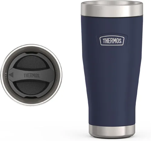 Vista 5 de THERMOS ALTA SERIES - Vaso térmico de acero inoxidable, 12 onzas, color negro mate