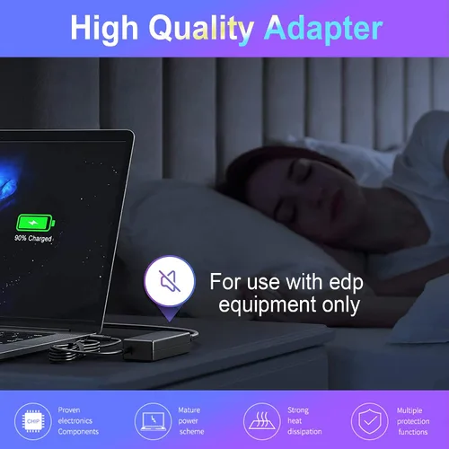 Vista 5 de Fuente de alimentación de 12 V, 7 A, 84 W, adaptador de CA AurGun de 100 V-240 V a CC 12 voltios 7 amperios convertidor de energía transformador