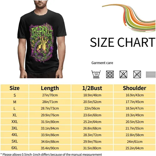 Vista 4 de Youth & Adult Men Guys Short Sleeve T-Shirt, Crew Neck Top Clothing T-Shirts