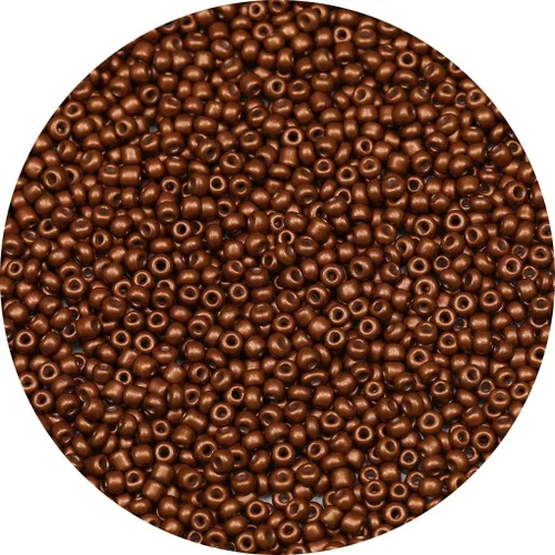 Vista 14 de Cuentas de semillas beige de 0.079 in 12/0, 1.76 onzas aproximadamente 5000 cuentas de semillas para hacer pulseras de cintura, aretes, collares