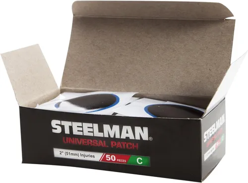 Vista 5 de STEELMAN JSRG6 Parche universal de reparación de neumáticos de 1-3/4 pulgadas, caja de 50