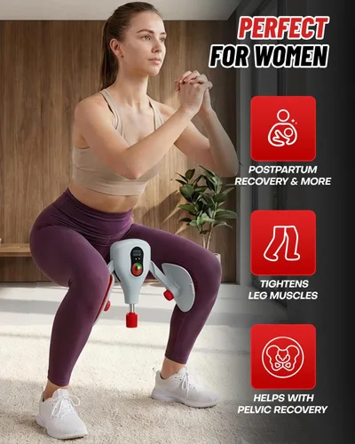 Vista 7 de Kegel Exercise Pelvic Floor Exercise Devices 0-77 lbs, Inner Thigh Trainer Exerciser and Hip Trainer Workout Equipment, Kegel Exerciser Pelvic Floor