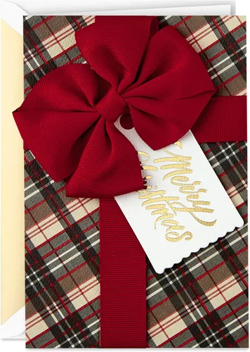 Vista 7 de Hallmark Tarjeta de Navidad de la firma (Merry, Thankful)
