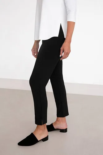 Vista 3 de Sympli Pantalón estrecho hasta el tobillo para mujer, color negro