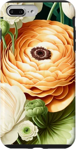 Vista 11 de Funda de jardinería para iPhone 11 vintage inspirada en Ranunculus