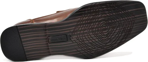 Vista 7 de Bruno Marc - Mocasines Giorgio de vestir con forro de cuero para hombre
