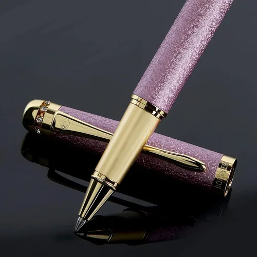 Vista 10 de Bolígrafos de tinta líquida Rollerball, el mejor set de regalo de bolígrafo de bola de lujo para hombres y mujeres, bolígrafo recargable de tinta