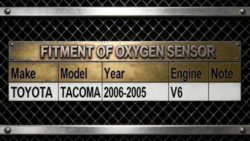 Vista 2 de Dropwater Juego de 2 sensores de oxígeno de repuesto para Toyota Tacoma 4.0L 2006-2005 Sensores de oxígeno ascendentes y descendentes 234-9026