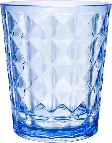 Vista 7 de KLIFA - CUPID- Juego de 6 vasos acrílicos de 16 onzas, sin BPA, apilables, aptos para lavavajillas, transparente