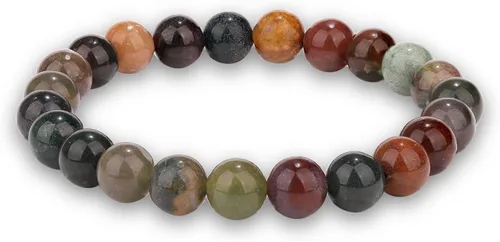 Vista 20 de Crystal Vibe 8mm Beaded Bracelets For Women Men - Healing Crystal Bracelet - Adjustable