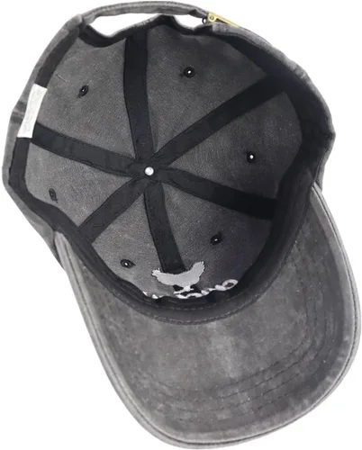 Vista 5 de Kpainath Gorro de béisbol de gallina de granja bordada de algodón lavado ajustable divertido