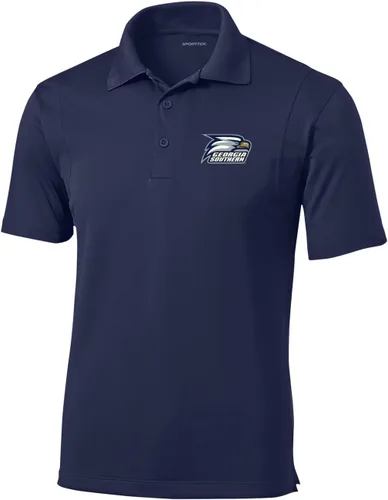 Vista 67 de Polo atlético de micro piqué NCAA para hombre Prime con cuello propio