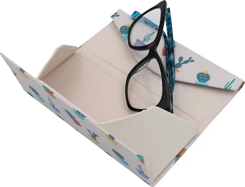 Vista 5 de REAL SIC - Funda rígida plegable magnética para gafas de sol