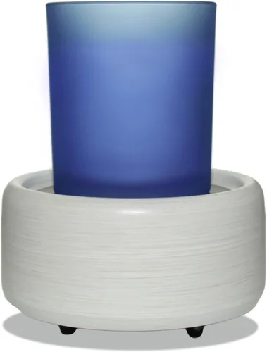 Vista 2 de Candle Warmers 2 en 1 Calentador de velas y cubos de fragancia (blanco)