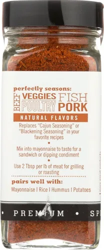 Vista 4 de Urban Accents, Spice Blend Cajun Street, 2.5 onzas