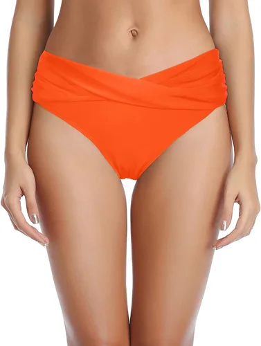 Vista 9 de Parte inferior de bikini para mujer, cobertura completa, parte inferior de Negro