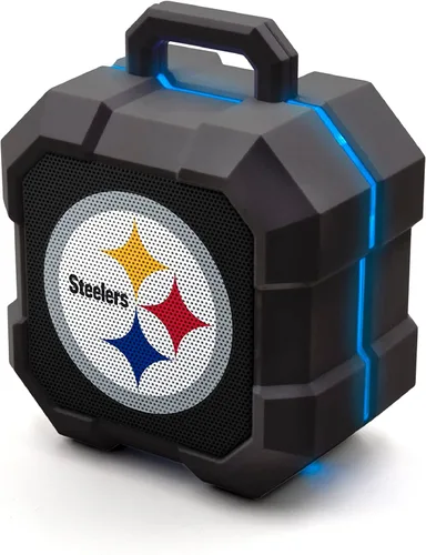Vista 32 de SOAR NFL Shockbox - Altavoz Bluetooth inalámbrico LED, resistente al agua, IPX4, 5.0 Bluetooth con más de 5 horas de tiempo de reproducción, pequeño