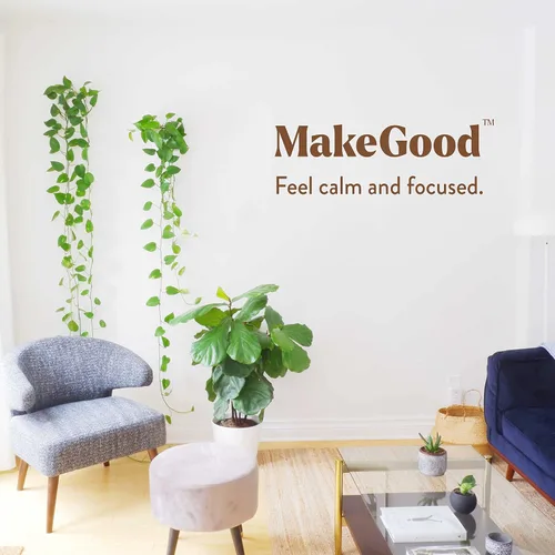 Vista 7 de Make Good Virgo - Macetas de pared (geométricas, juego de 3) - Fácil de instalar y regar - Ligero - Diseña tu propio jardín vertical - Plástico
