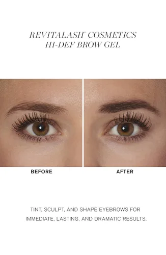 Vista 4 de RevitaLash Cosméticos, gel de cejas de alta definición, hipoalergénico y libre de crueldad animal Transparente
