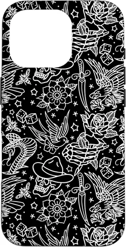 Vista 20 de Funda de arte de tatuaje tradicional americano para iPhone 17