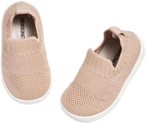 Vista 2 de Newsonet Zapatos de bebé para niños y niñas, zapatos deportivos transpirables antideslizantes con suela suave 6 9 12 18 20 24 meses