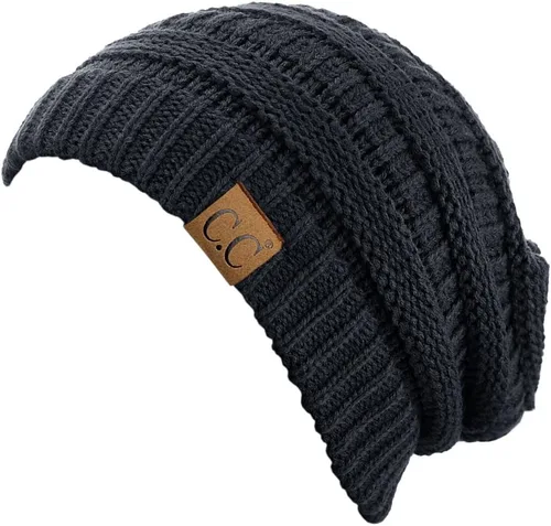 Vista 427 de C.C Trendy Warm Chunky Soft Stretch Cable Knit Beanie