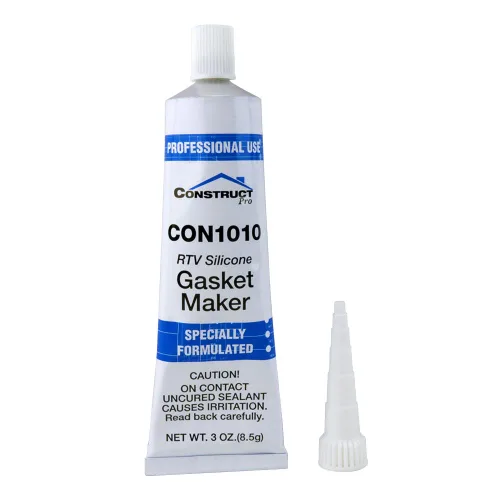 Vista 2 de Sellador de silicona transparente 100% RTV Tubo de 3 oz