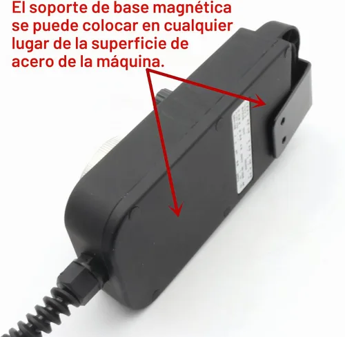 Vista 5 de CNCTOPBAOS 6 ejes MPG colgante CNC volante manual generador de pulso 100PPR