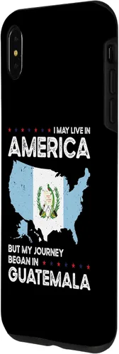 Vista 14 de Funda para iPhone 17, diseño de patriota guatemalteco estadounidense