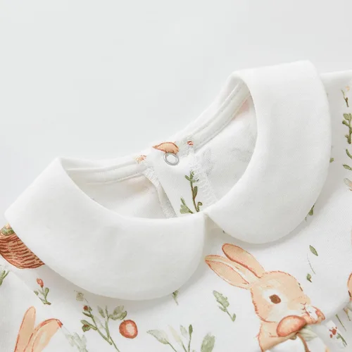 Vista 107 de pureborn Mameluco de algodón súper suave para bebés niños y niñas de 0 a 24 meses