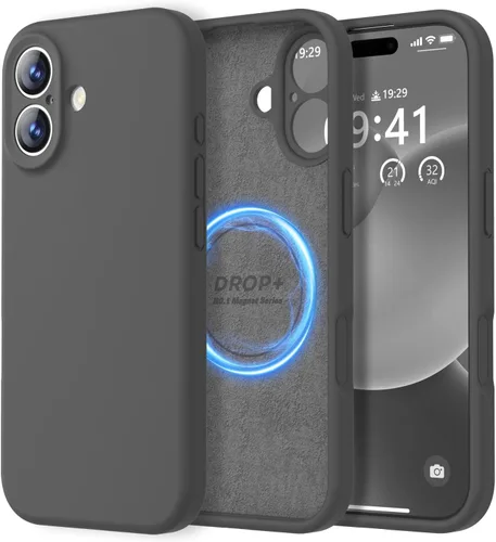 Vista 441 de LOVE 3000 Diseñada para Funda iPhone Air, Silicona Premium [Compatible con Magsafe][Forro de Microfibra Suave Anti-Rayones] Funda Protectora