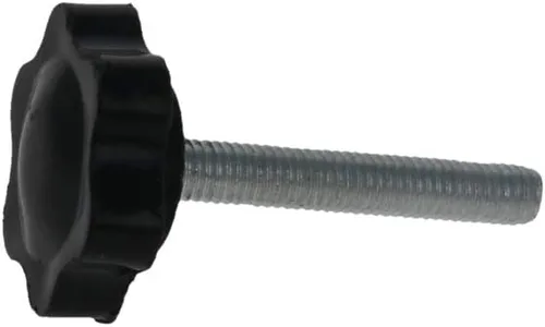 Vista 2 de MroMax 1 unids M5x30mm Star Handle Perilla Rosca Reemplazo Tornillo de apriete Desmontaje Rápido Piezas de Repuesto Mango de Sujeción Agarre