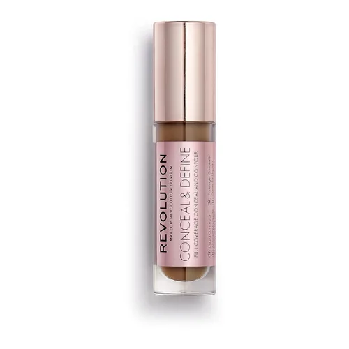 Vista 10 de Revolution, Corrector Conceal & Define, Cobertura Completa y Ligero, Acabado Mate de Larga Duración, Vegano y Libre de Crueldad, C1 Tonos de Piel