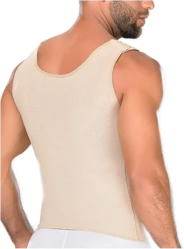 Vista 2 de M&D 0060 Body Shaper Compression Shirt for Men Faja Camisilla de Hombres