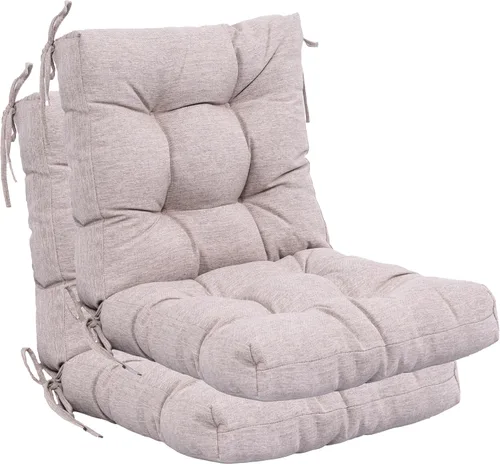 Vista 65 de QILLOWAY - Cojín o respaldo para asiento de exterior, cojín de repuesto, primavera/verano, Moderno, Beige