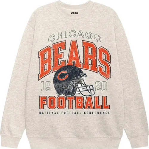 Vista 14 de FOCO Sudadera unisex de cuello redondo con logotipo de equipo universitario de la NFL