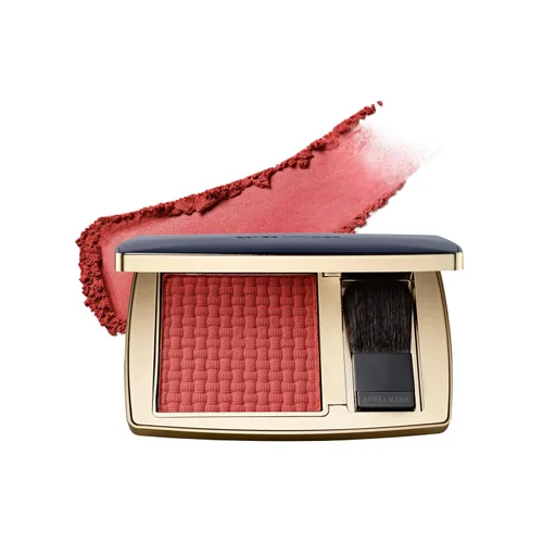 Vista 18 de Estée Lauder The Sculpting Powder Blush with Buildable Color Long Lasting, Contouring & Plumping, 0.25 Ounce Ámbar excéntrico - Un marrón dorado
